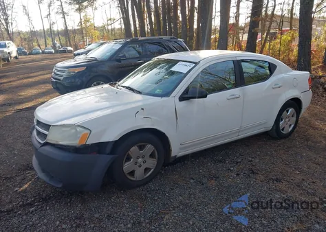 2008 Dodge Avenger Se from USA, damaged, VIN 1B3LC46K38N187609